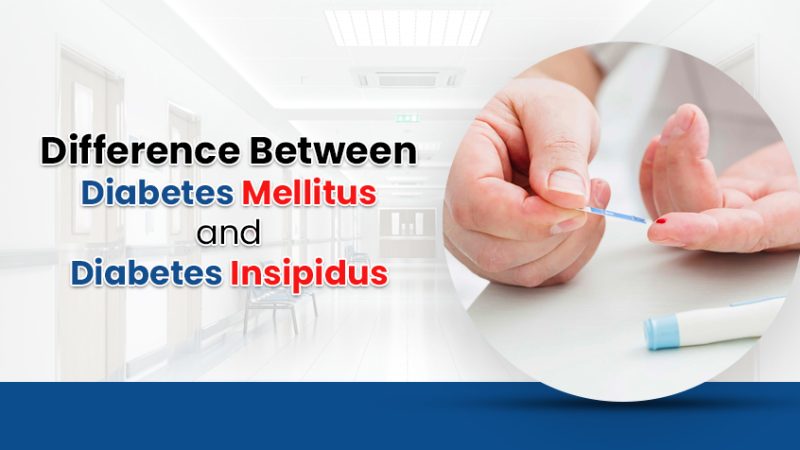 Difference Between Diabetes Mellitus and Diabetes Insipidus