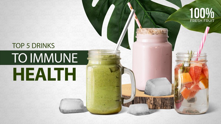 Top 5 Drinks To Immune Health